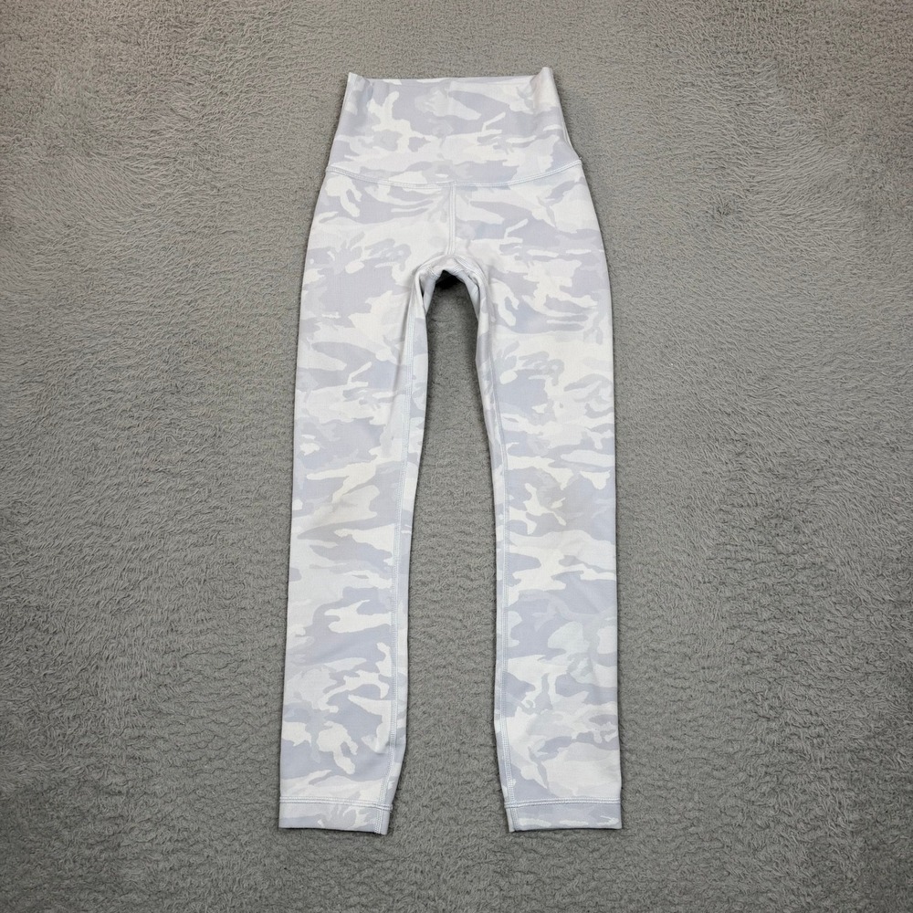 Lululemon Wunder Under High-Rise Tight 25 Camo Multi Grey Size 0